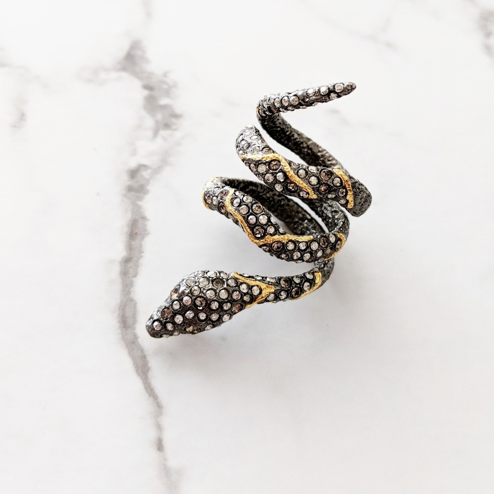 ALEXIS BITTAR Coiled Snake Ring